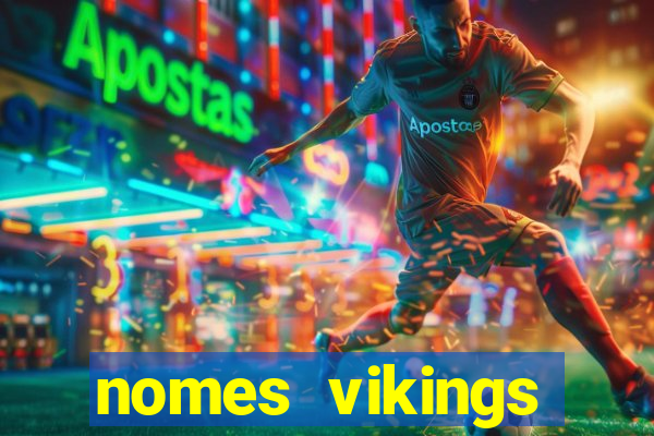 nomes vikings masculinos e significados